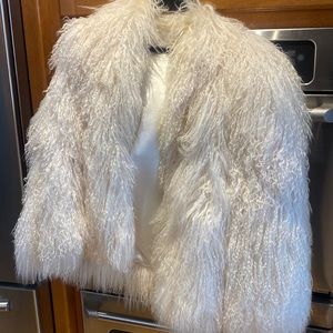Tibetan Fur Mongolian curly jacket